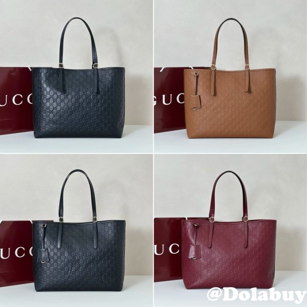 Gucci GG Emblem Large Tote Shoulder 847455 Bag