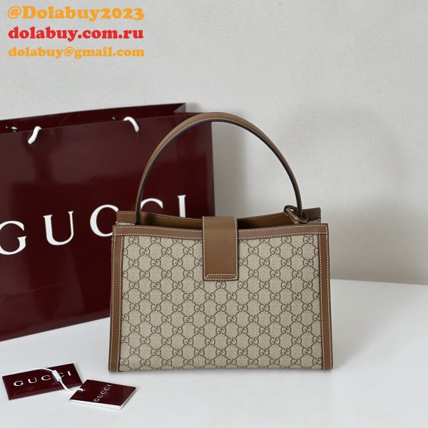 Gucci Bolsa Grande Con Asa 838991 Superior Padlock Bag