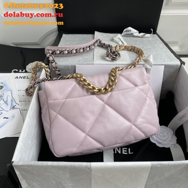 Top CC 19Bag AS1160 Lambskin Handbag