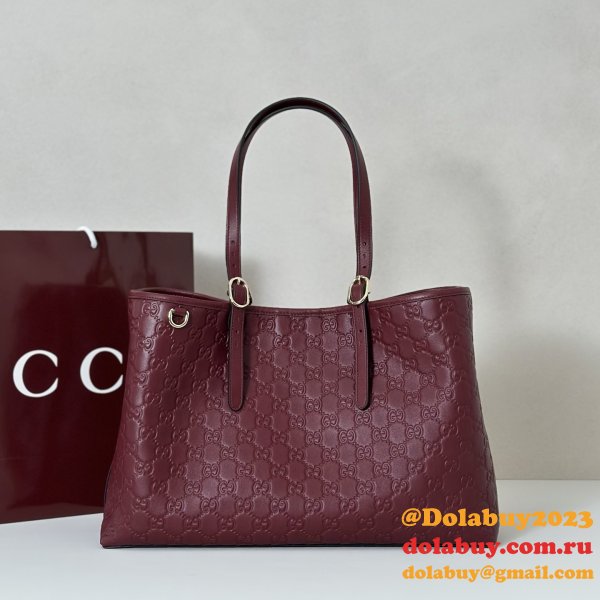 Gucci GG Emblem Large Tote 815213 1:1 Mirror Bag