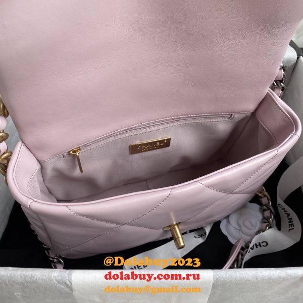 Top CC 19Bag AS1160 Lambskin Handbag