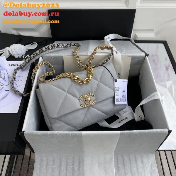 Top CC 19Bag AS1160 Lambskin Handbag