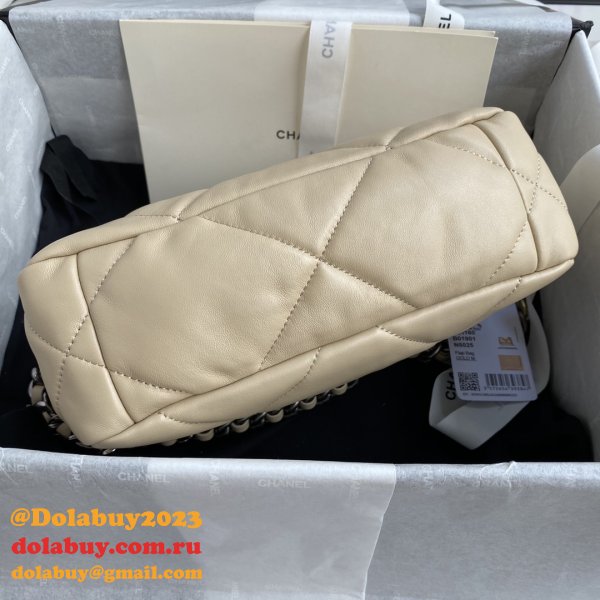 Top CC 19Bag AS1160 Lambskin Handbag