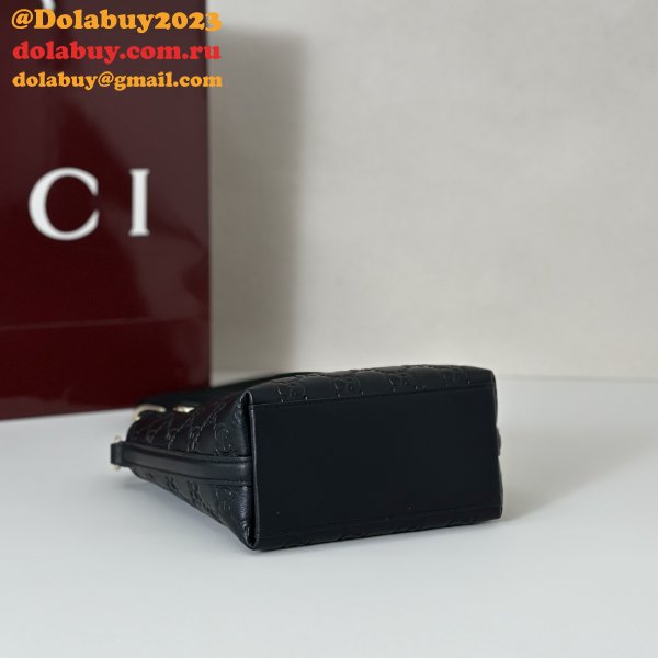 Gucci GG Emblem Nano Bucket Shoulder 847090 Bag