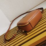 Prada 1BH203 Saffiano Leather Replica Envelope Best Bag