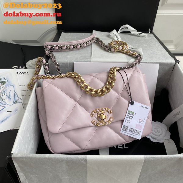 Top CC 19Bag AS1160 Lambskin Handbag