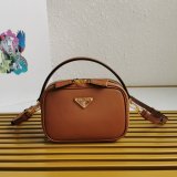 Prada 1BH203 Saffiano Leather Replica Envelope Best Bag
