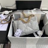 Top CC 19Bag AS1160 Lambskin Handbag