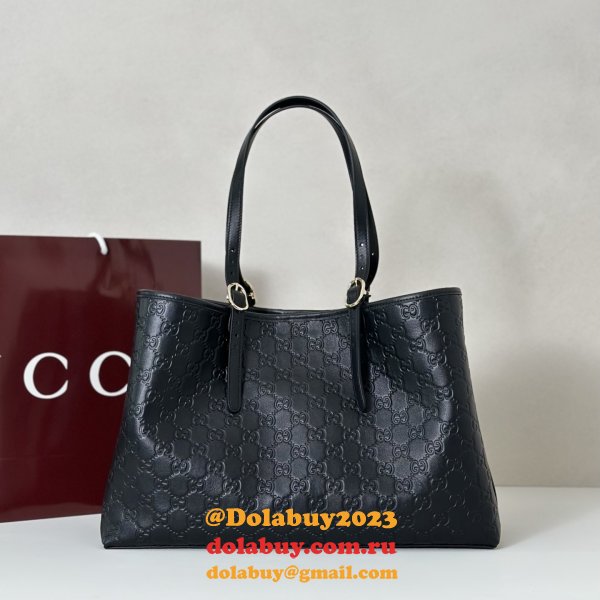 Gucci GG Emblem Large Tote 815213 1:1 Mirror Bag
