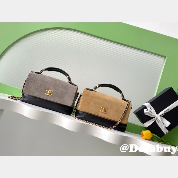 Replica AS5637 Métiers Dart Large Flap Top Handle Bag